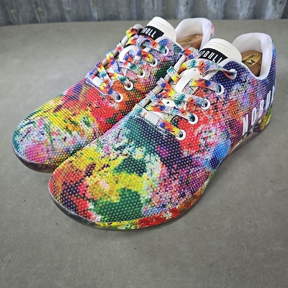 NOBULL Outwork Trainer Pride Art Work Limited Ed SuperFabric M 11.5 W 13 EU 45.5